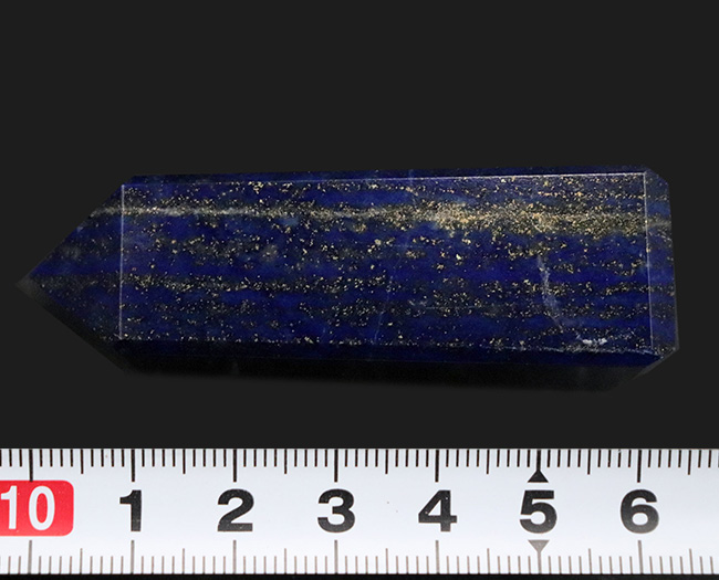まるでミニチュア宇宙!鉱物コレクターに高い人気を博す天然石、ラピスラズリ(Lapis lazuli)。オベリスク型にカットされたアフガニスタン産標本!(その8)