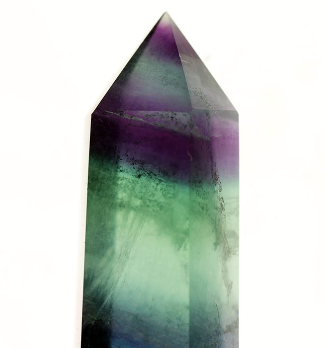 紫のバンドに目を奪われる！中国産レインボーフローライト（fluorite）（その2）