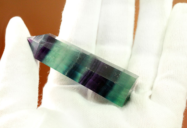 紫のバンドに目を奪われる！中国産レインボーフローライト（fluorite）（その5）