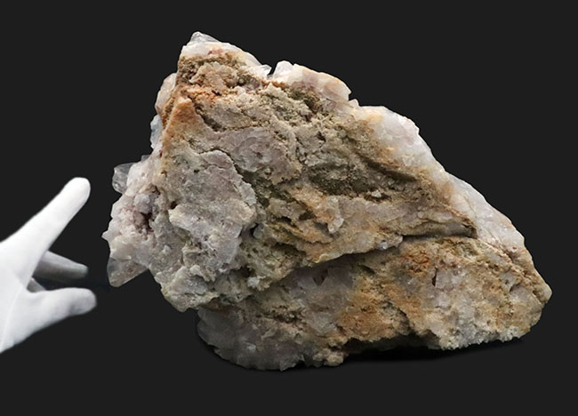 ネイチャーをまるまる内包したような、見事な産状、サービスプライス!水晶(石英の結晶)の群集標本(その6)