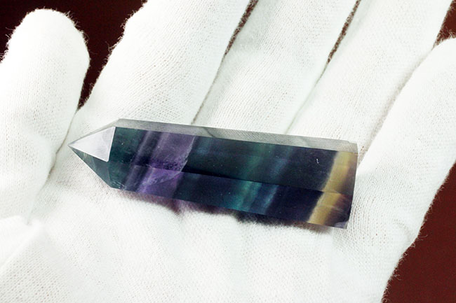 色濃い！シャンパンゴールドを呈するレインボーフローライト（fluorite）（その6）