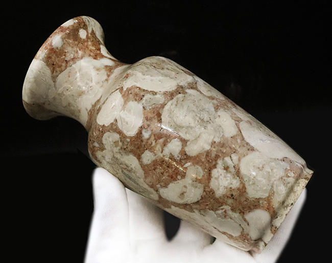 地下深くで咲いた「石の花」。自然の意匠が全面に広がる一点ものの花瓶(Silicate minerals）（その6）