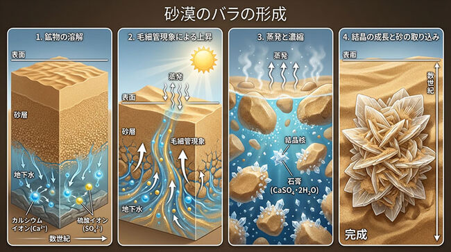 博物館級のビッグサイズ！モロッコ産の砂漠のバラ、デザートローズ（Desert Rose）（その10）