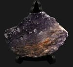 ズッシリ手のひらサイズ！イリノイ州ショーニータウン（Shawneetown）産のフローライト（Fluorite）の原石