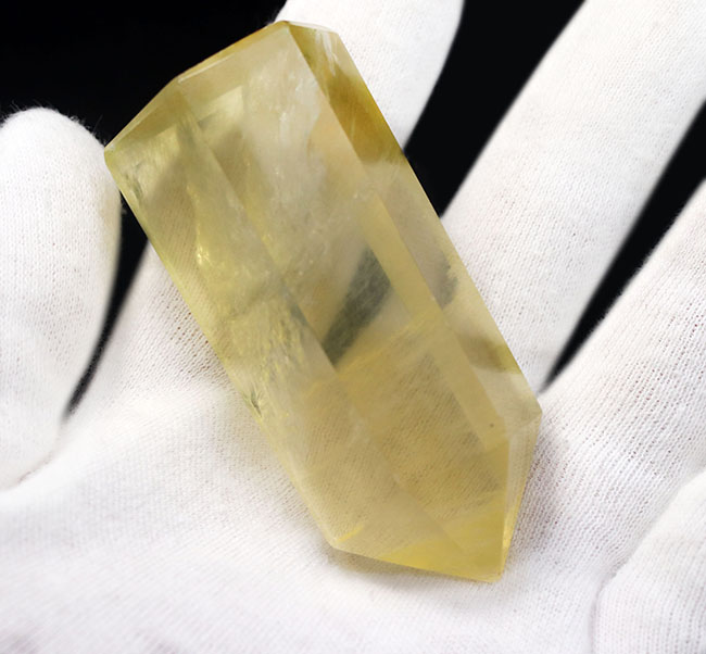 ６センチ強の立派な大結晶！イエローフローライト（Fluorite・蛍石）（その5）