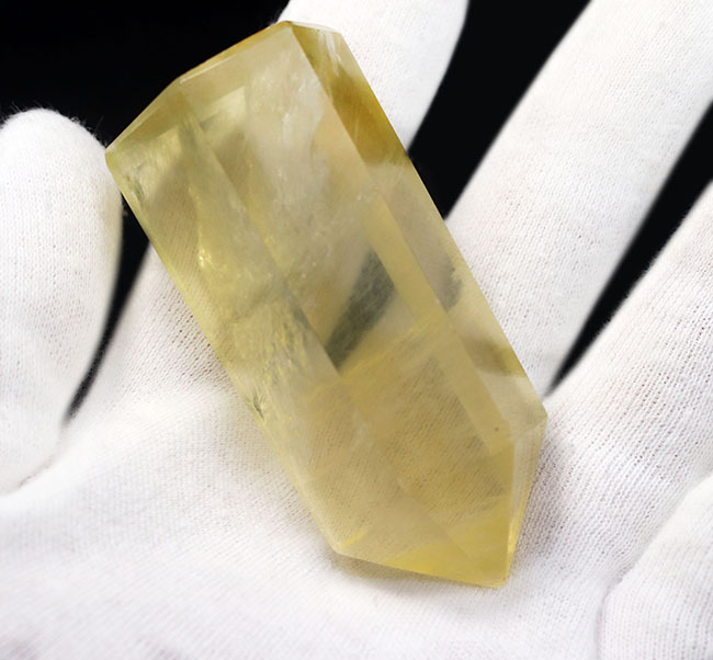 6センチ強の立派な大結晶!イエローフローライト(Fluorite・蛍石)(その5)