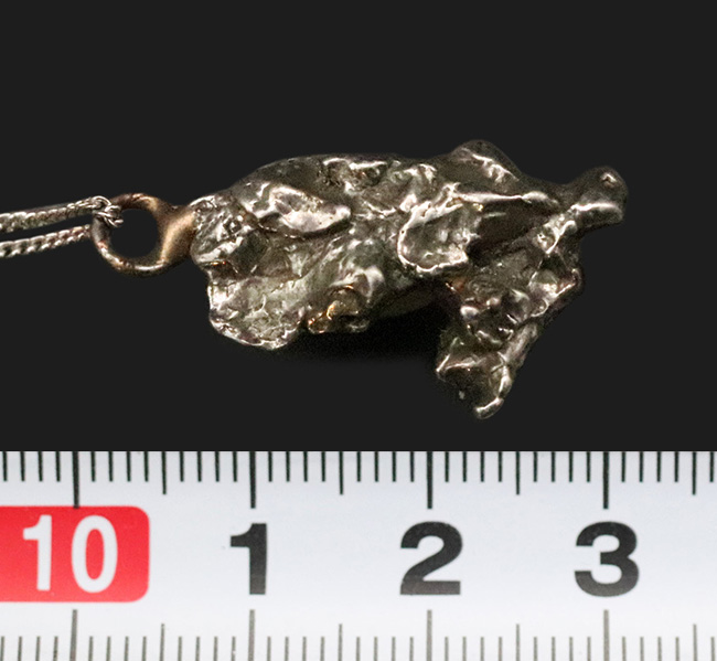 個性的なあなたにぴったり！鉄隕石「カンポ・デル・シエロ」のペンダントトップ（シルバーチェーン・高級ジュエリーケース付き）（その6）