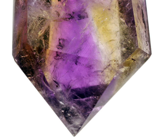 非常に発色の良い高品位の天然アメトリン（Ametrine）。あざやかな紫と黄をお楽しみください。（その11）