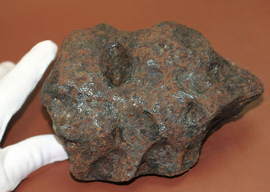 重い(3500g弱)!正真正銘の鉄隕石(Iron Meteorite)成分分析による証明書付き!産地不明のためリーズナブルプライスにて。(その3)