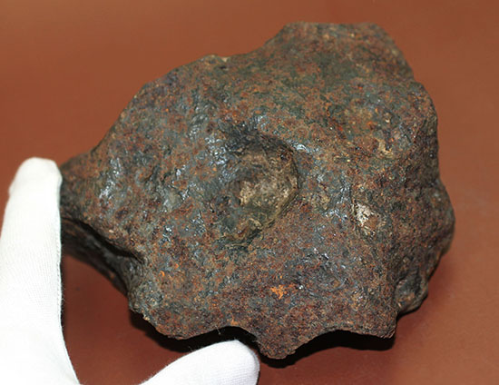 重い(3500g弱)!正真正銘の鉄隕石(Iron Meteorite)成分分析による証明書付き!産地不明のためリーズナブルプライスにて。(その9)