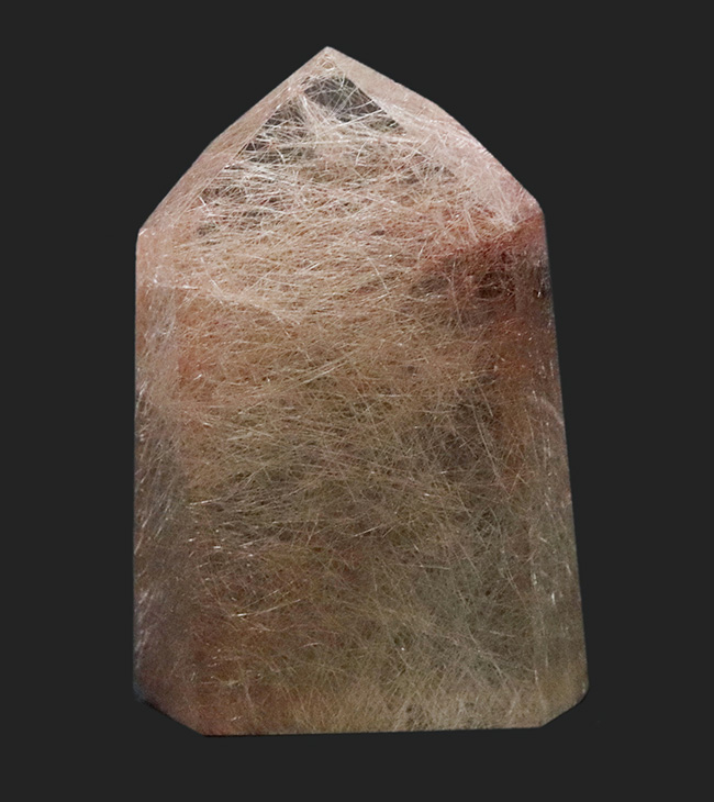 「天使の髪」こと、ルチルクォーツ（Rutilated Quartz）の上質標本（その1）