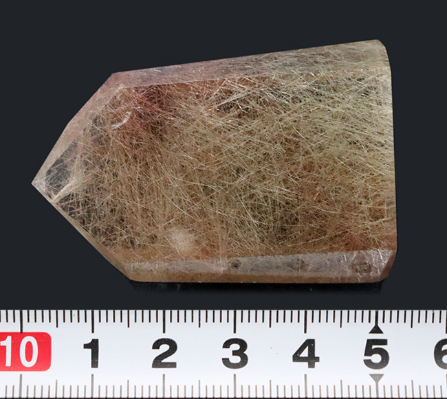 「天使の髪」こと、ルチルクォーツ(Rutilated Quartz)の上質標本(その6)