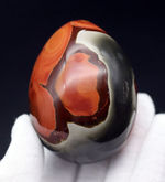 見ているだけで楽しくなってくる、緑の目玉を２つ持つ、ポリクロームジャスパー（Polychrome jasper）