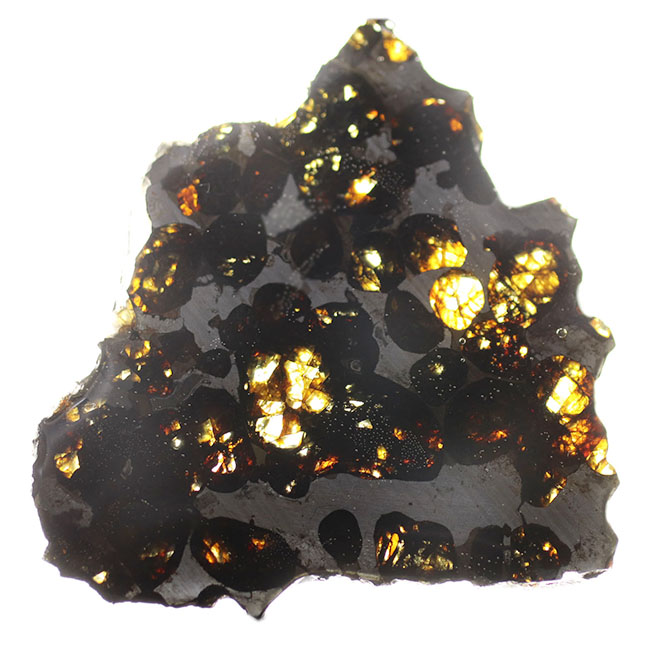 極めて上質、ナイスピース！２０１６年に発見された、新しいケニヤ産パラサイト隕石（本体防錆処理済み）（その2）