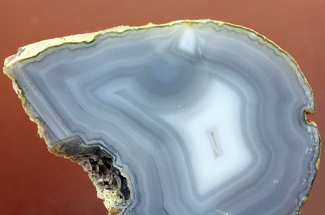グレイッシュブルー!ブラジル産の典型的な縞メノウ(Agate)(その4)