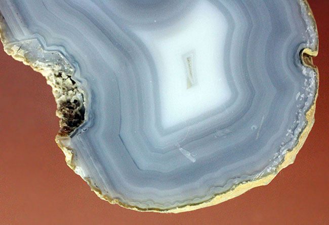 グレイッシュブルー!ブラジル産の典型的な縞メノウ(Agate)(その5)
