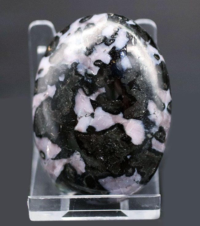 マダガスカルでしか採集されない特殊な配色！薄ピンクと青色を呈する極めて珍しい斑れい岩、インディゴガブロ（Indigo Gabbro）（その1）