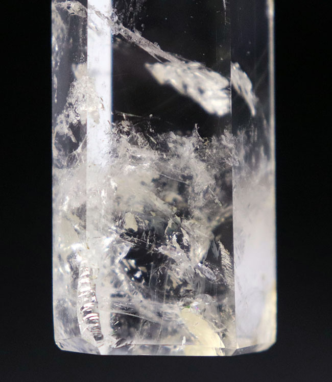 水晶イン水晶、内部に揺らめく幽霊を御覧ください！ファントムクォーツの天然結晶（その4）
