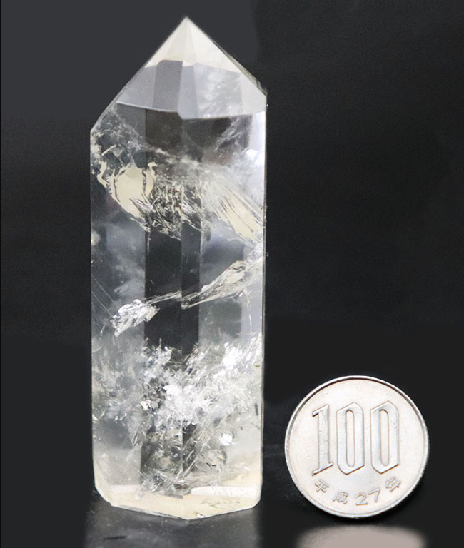 水晶イン水晶、内部に揺らめく幽霊を御覧ください！ファントムクォーツの天然結晶（その8）