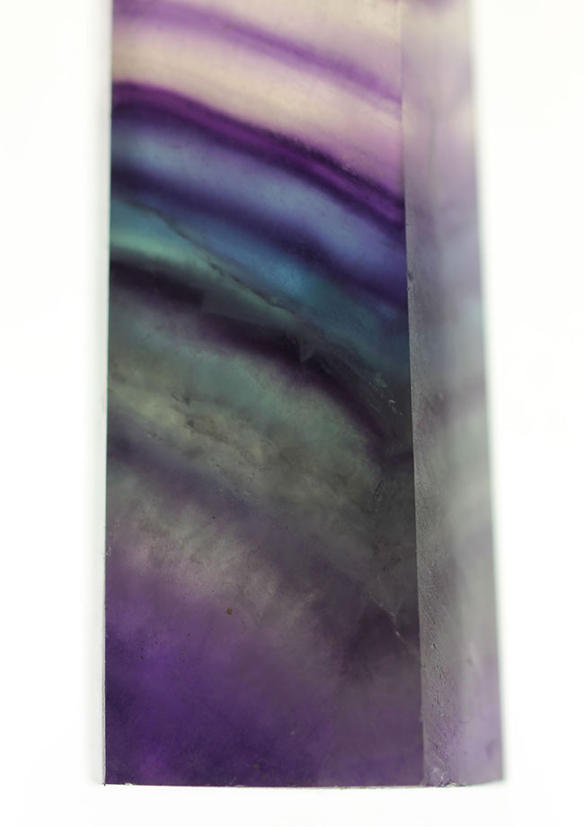 六角柱、マルチカラータイプのフローライト(fluorite)(その4)