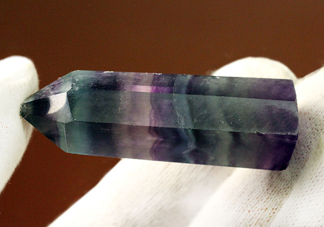 六角柱、マルチカラータイプのフローライト(fluorite)(その5)