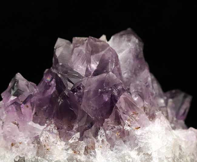 ナチュラル!ブラジル産の宝石、アメシスト(Amethyst)の原石(その4)