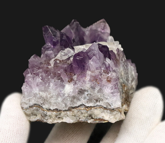 ナチュラル!ブラジル産の宝石、アメシスト(Amethyst)の原石(その5)