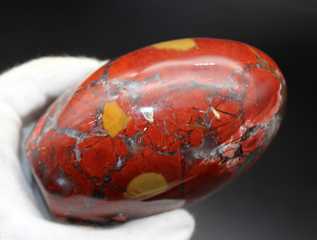 まさにオーブ！古来より珍重されてきた、キングコブラオービキュラージャスパー（Orbicular Jasper）（その6）