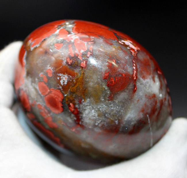 まさにオーブ！古来より珍重されてきた、キングコブラオービキュラージャスパー（Orbicular Jasper）（その7）