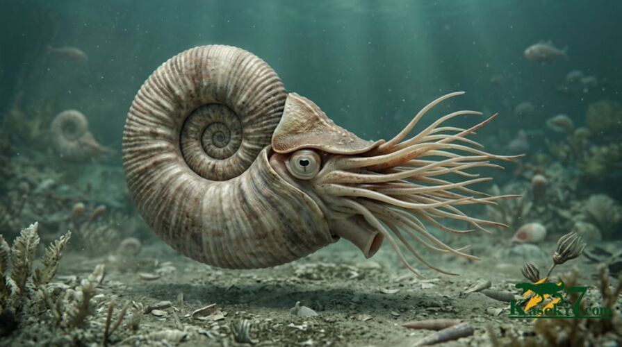 初登場、アンモナイト亡き後の海を泳いだ「絶滅オウムガイ」アツリア（Aturia）の化石（その9）