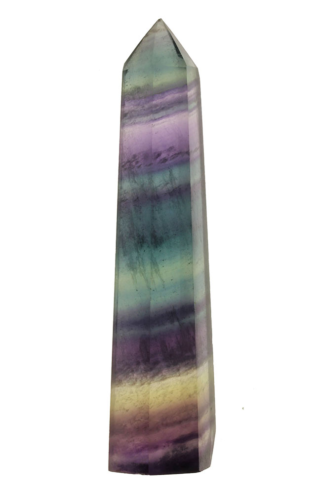 七色に輝くフローライト(fluorite)、人気のレインボーカラーに輝く蛍石。(その8)