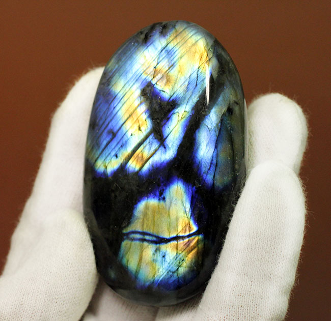 人気鉱物ラブラドライト（Labradorite）のハイクラス標本（その6）