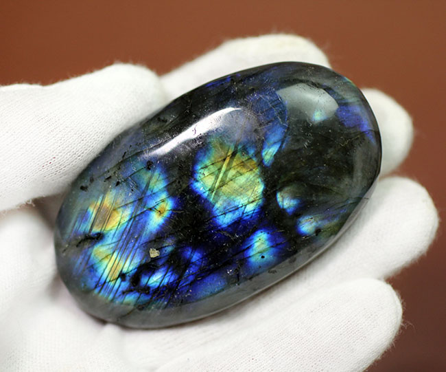 人気鉱物ラブラドライト（Labradorite）のハイクラス標本（その8）