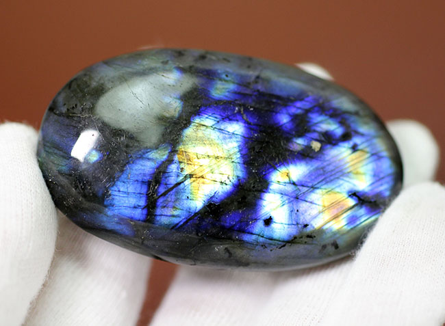 人気鉱物ラブラドライト（Labradorite）のハイクラス標本（その9）