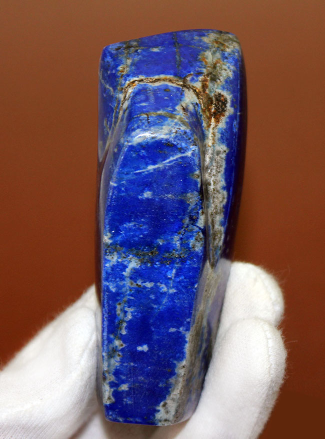 ラピスラズリの青は例えられません。人類最初に装飾品とも言われる半貴石ラピスラズリ、アフガニスタン産。（その10）