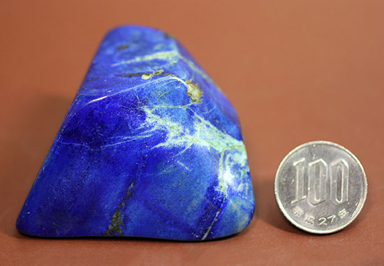 ナイスサイズ！目の覚めるようなブルーで知られる半貴石ラピスラズリの大きい鉱石（その10）