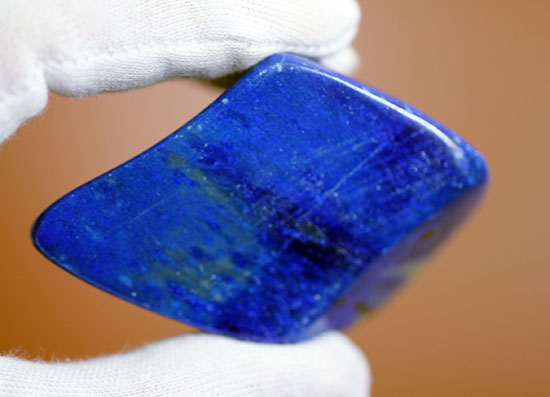 ナイスサイズ！目の覚めるようなブルーで知られる半貴石ラピスラズリの大きい鉱石（その7）