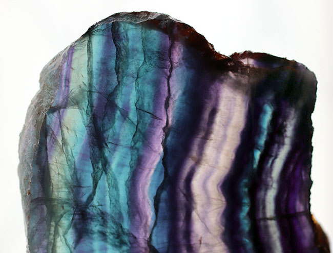 光との相性この上なし、人気鉱物、レインボーフローライト(Fluorite)の厳選標本(その2)