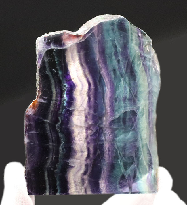 光との相性この上なし、人気鉱物、レインボーフローライト(Fluorite)の厳選標本(その6)