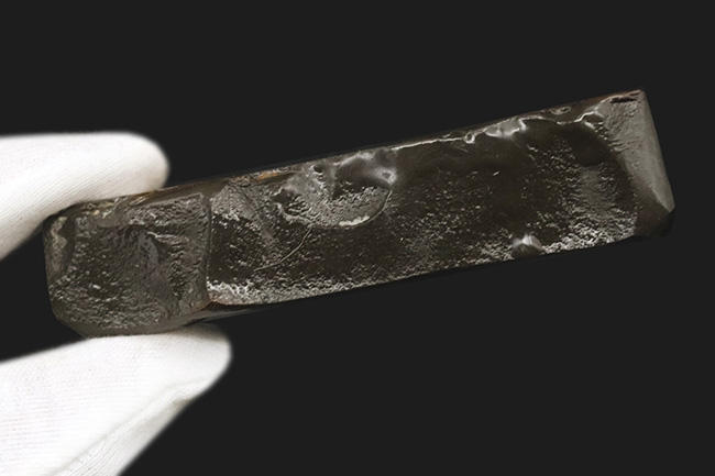 レッドドラゴン!細かなクラックが美しい、宝石、アンモライト(Ammolite)の大型ピース(その8)