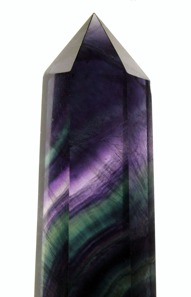代表的な色調。多層色が見られます!鉱物、レインボーフローライト(fluorite)のハイグレード標本。(その2)