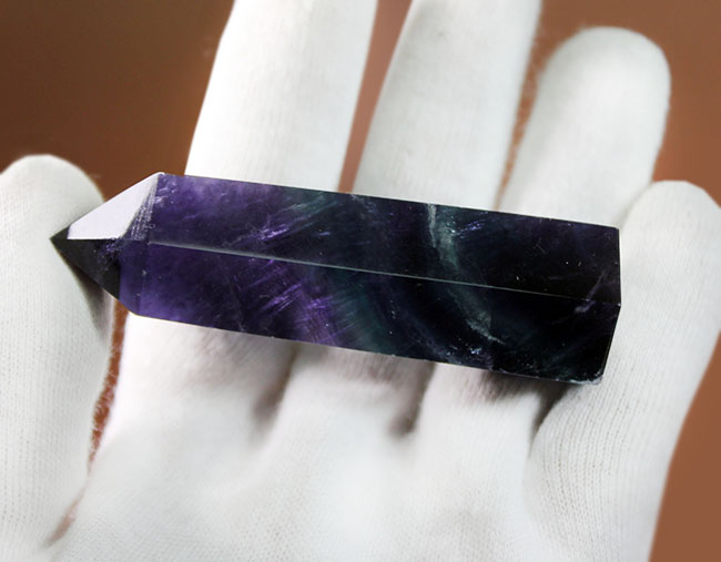 代表的な色調。多層色が見られます!鉱物、レインボーフローライト(fluorite)のハイグレード標本。(その5)