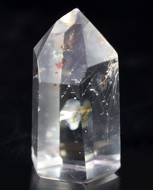 鉱物の王様的存在、無色透明の天然石英（quartz）結晶、ロッククリスタル（rock crystal）（その1）
