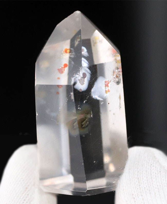 鉱物の王様的存在、無色透明の天然石英(quartz)結晶、ロッククリスタル(rock crystal)(その2)