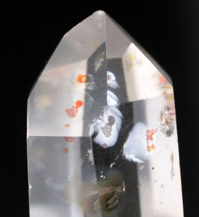 鉱物の王様的存在、無色透明の天然石英(quartz)結晶、ロッククリスタル(rock crystal)(その3)