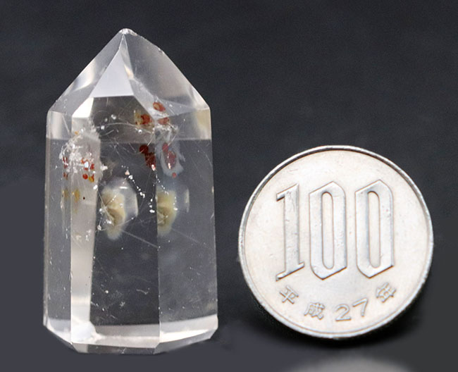 鉱物の王様的存在、無色透明の天然石英（quartz）結晶、ロッククリスタル（rock crystal）（その7）