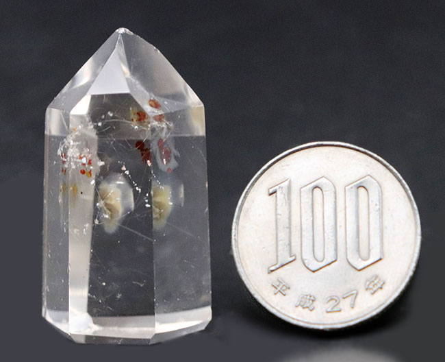 鉱物の王様的存在、無色透明の天然石英(quartz)結晶、ロッククリスタル(rock crystal)(その7)