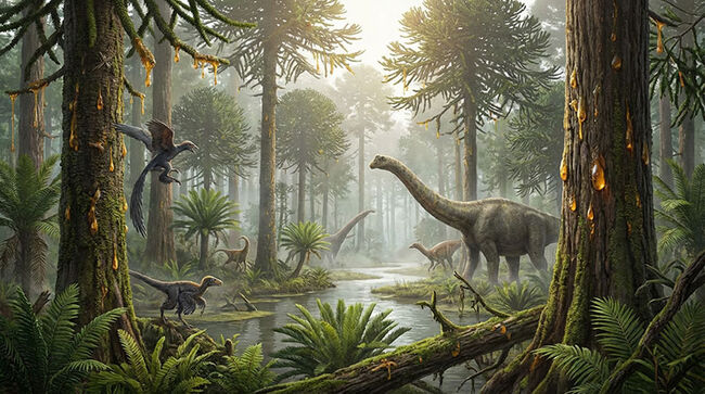 33ミリ級・大サイズ！約1億年前（恐竜時代）の記憶を留めた大きなバーマイト（Burmite）（その12）