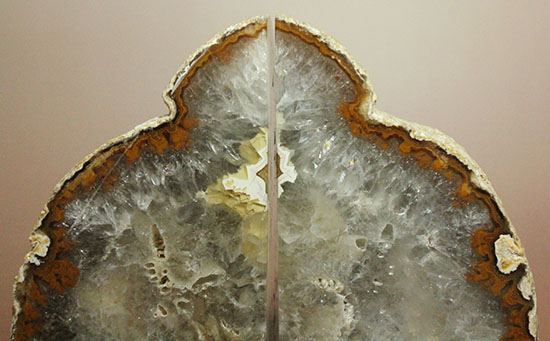ダイナミックさ、美しさを2面で堪能できます。ゴージャスなインテリアに。メノウ標本(Agate)(その8)