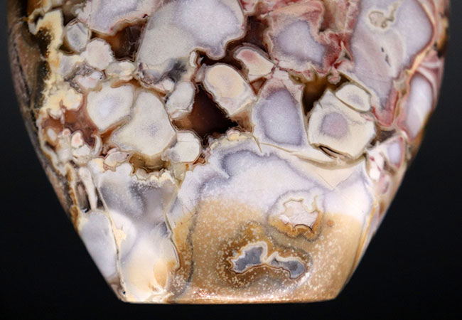 ホワイトスネーク！レアな配色、インテリアに溶け込む、人気鉱物、キングコブラジャスパー（Orbicular Jasper）（その3）